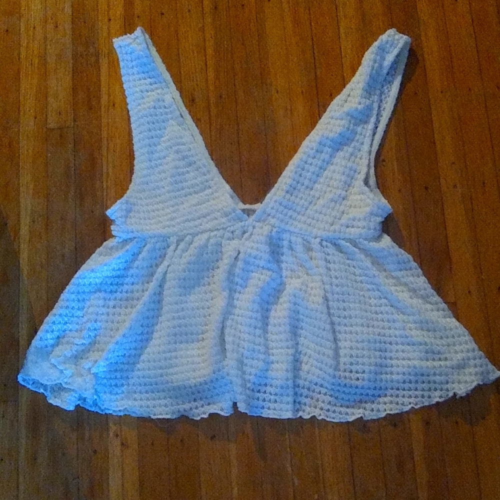 Crochet crop top